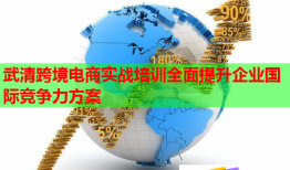 武清跨境電商實(shí)戰(zhàn)培訓(xùn)全面提升企業(yè)國際競爭力方案