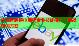靜海區(qū)跨境電商師專(zhuān)業(yè)技能提升與實(shí)戰(zhàn)培訓(xùn)方案
