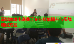 深圳跨境電商員工專業(yè)技能提升與實(shí)戰(zhàn)培訓(xùn)方案