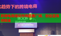 跨境電商培訓(xùn)市場前景廣闊，創(chuàng)業(yè)藍(lán)海待掘金