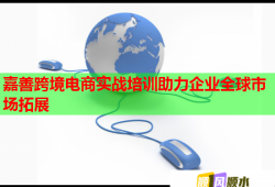 嘉善跨境電商實(shí)戰(zhàn)培訓(xùn)助力企業(yè)全球市場(chǎng)拓展