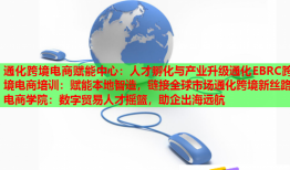 通化跨境電商賦能中心：人才孵化與產業(yè)升級通化EBRC跨境電商培訓：賦能本地智造，鏈接全球市場通化跨境新絲路電商學院：數字貿易人才搖籃，助企出海遠航