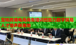 寶坻跨境電商商務培訓班助力數(shù)字貿(mào)易人才培養(yǎng)新高地
