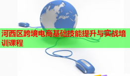 河西區(qū)跨境電商基礎(chǔ)技能提升與實戰(zhàn)培訓課程