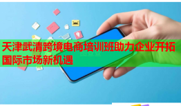 天津武清跨境電商培訓(xùn)班助力企業(yè)開拓國際市場新機遇