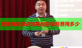 跨境電商培訓(xùn)效果如何每月費用多少