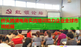 橋頭跨境電商實(shí)戰(zhàn)培訓(xùn)助力企業(yè)全球市場拓展