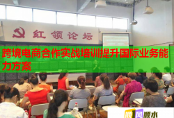 跨境電商合作實(shí)戰(zhàn)培訓(xùn)提升國際業(yè)務(wù)能力方案