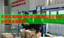 天津濱海跨境電商培訓(xùn)班課程內(nèi)容與就業(yè)前景全面解析